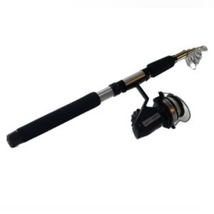 Vintage 1980’s Swift 660/F Zoom Cast Spinning Reel and Telescoping Rod Combo